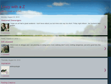 Tablet Screenshot of linzyatc.blogspot.com