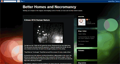 Desktop Screenshot of homesandnecromancy.blogspot.com