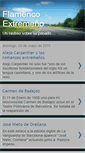 Mobile Screenshot of flamencoextremadura.blogspot.com