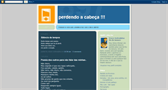 Desktop Screenshot of perdendoacabeca.blogspot.com