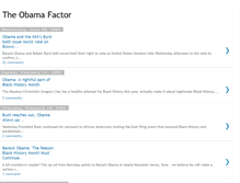 Tablet Screenshot of obamafactor.blogspot.com