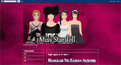 Desktop Screenshot of miss--stardoll.blogspot.com