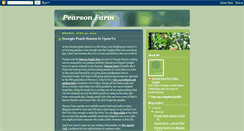 Desktop Screenshot of pearsonfarm.blogspot.com