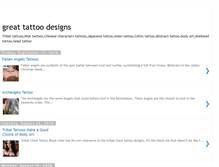 Tablet Screenshot of greats-tattoo-designs.blogspot.com