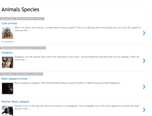 Tablet Screenshot of animals-species.blogspot.com