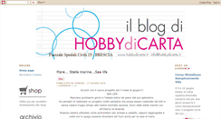 Desktop Screenshot of hobby-di-carta.blogspot.com