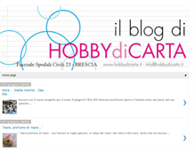 Tablet Screenshot of hobby-di-carta.blogspot.com