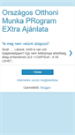 Mobile Screenshot of otthonimunka-hegyijudit.blogspot.com