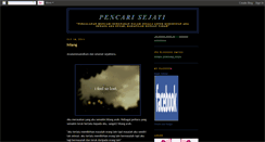 Desktop Screenshot of pencarisejati.blogspot.com