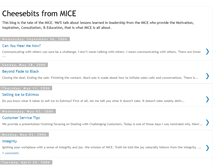 Tablet Screenshot of miceseminars.blogspot.com