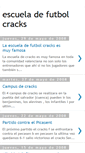Mobile Screenshot of escuelafutbolcracks.blogspot.com