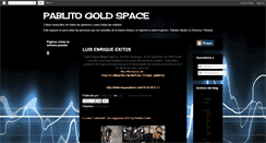 Desktop Screenshot of pablitogold.blogspot.com