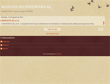 Tablet Screenshot of manada69.blogspot.com