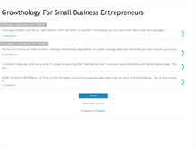 Tablet Screenshot of businessgrowthexpert.blogspot.com