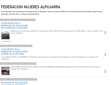 Tablet Screenshot of federacionmujeresalpujarra.blogspot.com