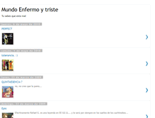Tablet Screenshot of mundoenfermoytristee.blogspot.com