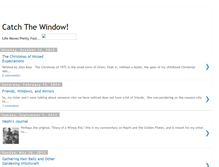 Tablet Screenshot of catchthewindow.blogspot.com