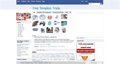 Desktop Screenshot of freetemplatetricks.blogspot.com