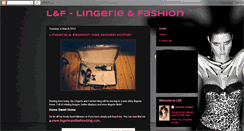 Desktop Screenshot of lingerieandfashion.blogspot.com