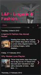 Mobile Screenshot of lingerieandfashion.blogspot.com