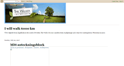 Desktop Screenshot of 6000km-walk.blogspot.com