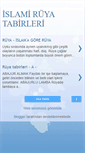 Mobile Screenshot of islamiruyatabirler.blogspot.com