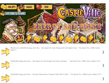 Tablet Screenshot of castlevilleenergyandcoins.blogspot.com