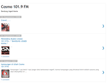 Tablet Screenshot of cosmojoged.blogspot.com