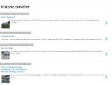 Tablet Screenshot of historictraveler.blogspot.com