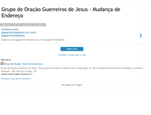 Tablet Screenshot of goguerreirosdejesus.blogspot.com