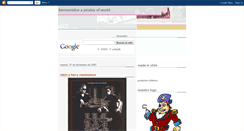 Desktop Screenshot of piratasdelmundo.blogspot.com