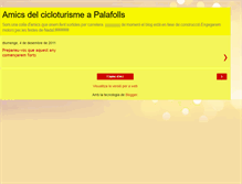 Tablet Screenshot of amicsdelcicloturismeapalafolls.blogspot.com