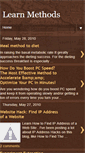 Mobile Screenshot of learn-methods.blogspot.com