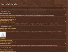 Tablet Screenshot of learn-methods.blogspot.com