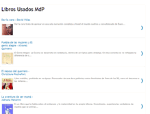 Tablet Screenshot of librosusadosmdp.blogspot.com