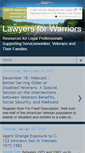Mobile Screenshot of lawyersforwarriors.blogspot.com