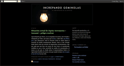 Desktop Screenshot of increpandogominolas.blogspot.com