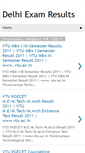 Mobile Screenshot of delhi-results.blogspot.com