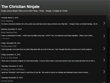 Tablet Screenshot of christianninjate.blogspot.com