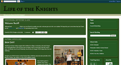 Desktop Screenshot of kdssknights.blogspot.com