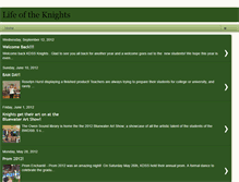 Tablet Screenshot of kdssknights.blogspot.com