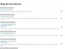 Tablet Screenshot of dancedivam.blogspot.com