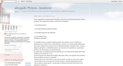 Desktop Screenshot of abogadopymes.blogspot.com