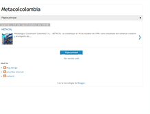 Tablet Screenshot of metacolcolombia.blogspot.com