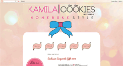 Desktop Screenshot of kamilacookies.blogspot.com