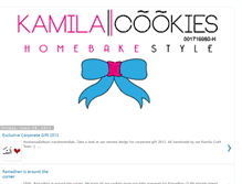 Tablet Screenshot of kamilacookies.blogspot.com