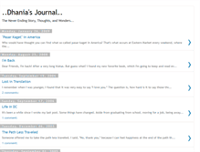 Tablet Screenshot of dhania.blogspot.com
