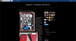 Desktop Screenshot of creepyfingerseffects.blogspot.com