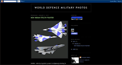 Desktop Screenshot of indiandefencepictures.blogspot.com