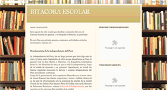 Desktop Screenshot of bitacora-escolar.blogspot.com